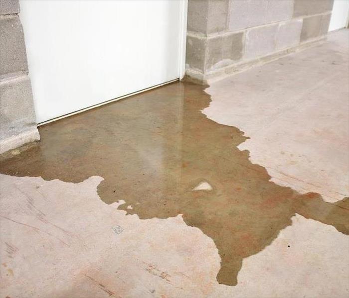 wet basement leak